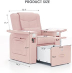 TooMiMo Pedicure Spa Chair with Foot Bath & Hand Wash