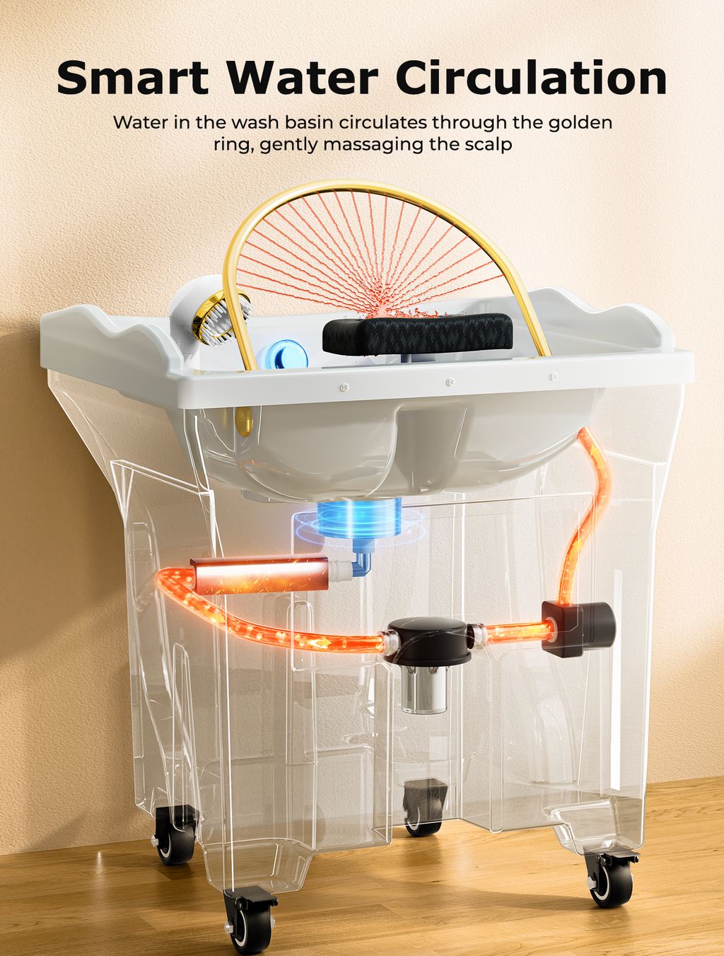 TooMiMo Pro Commercial Head Spa Station