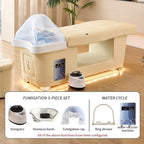 TooMiMo LED Head Spa Shampoo Bed with Foot Bath