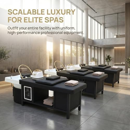 TooMiMo All-in-One Head Spa Shampoo Bed — Steam & Water Circulation