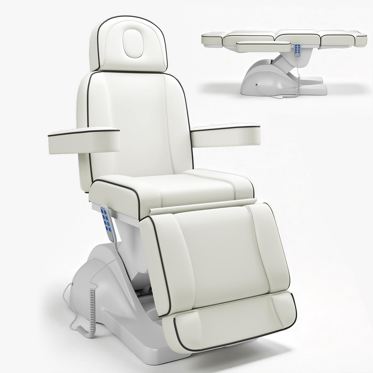 TooMiMo 3-Motor Electric Facial Bed — Esthetician & Tattoo