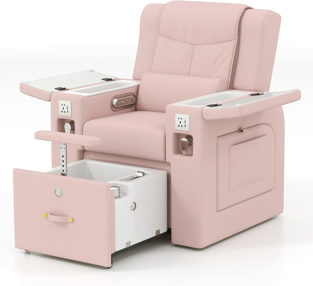 TooMiMo Pedicure Spa Chair with Foot Bath & Hand Wash