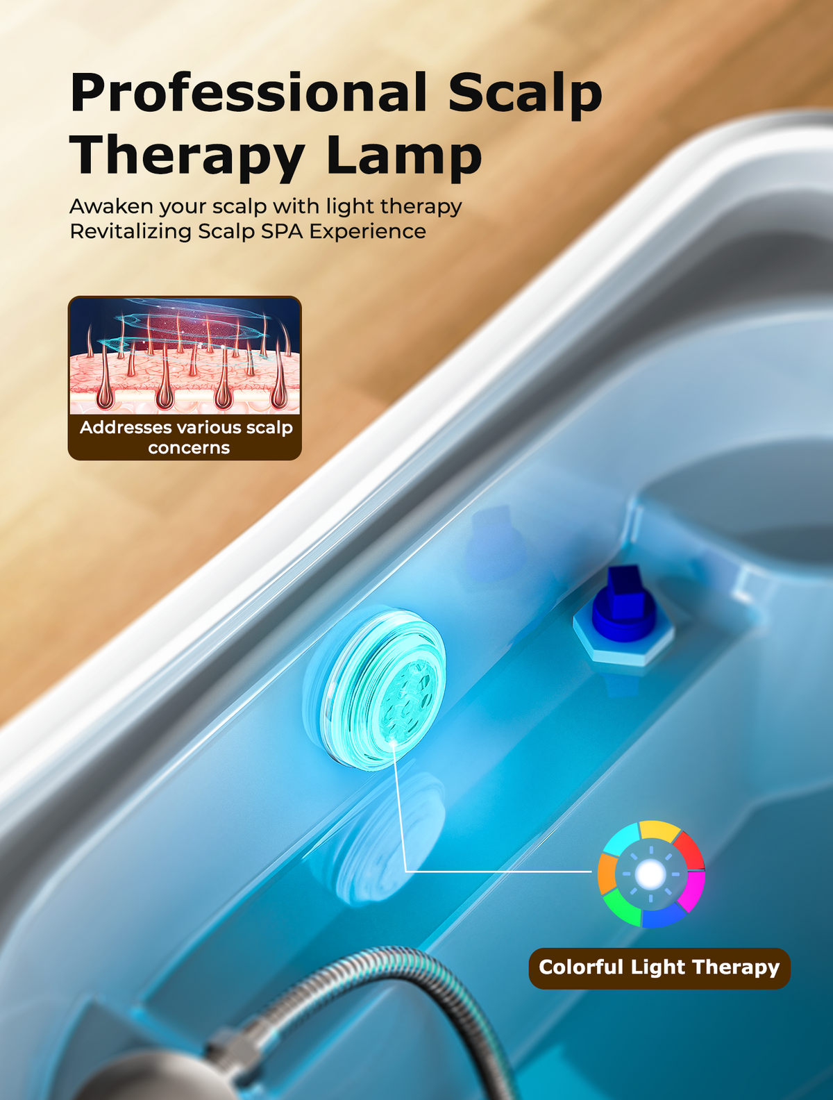 TooMiMo Pro Commercial Head Spa Station