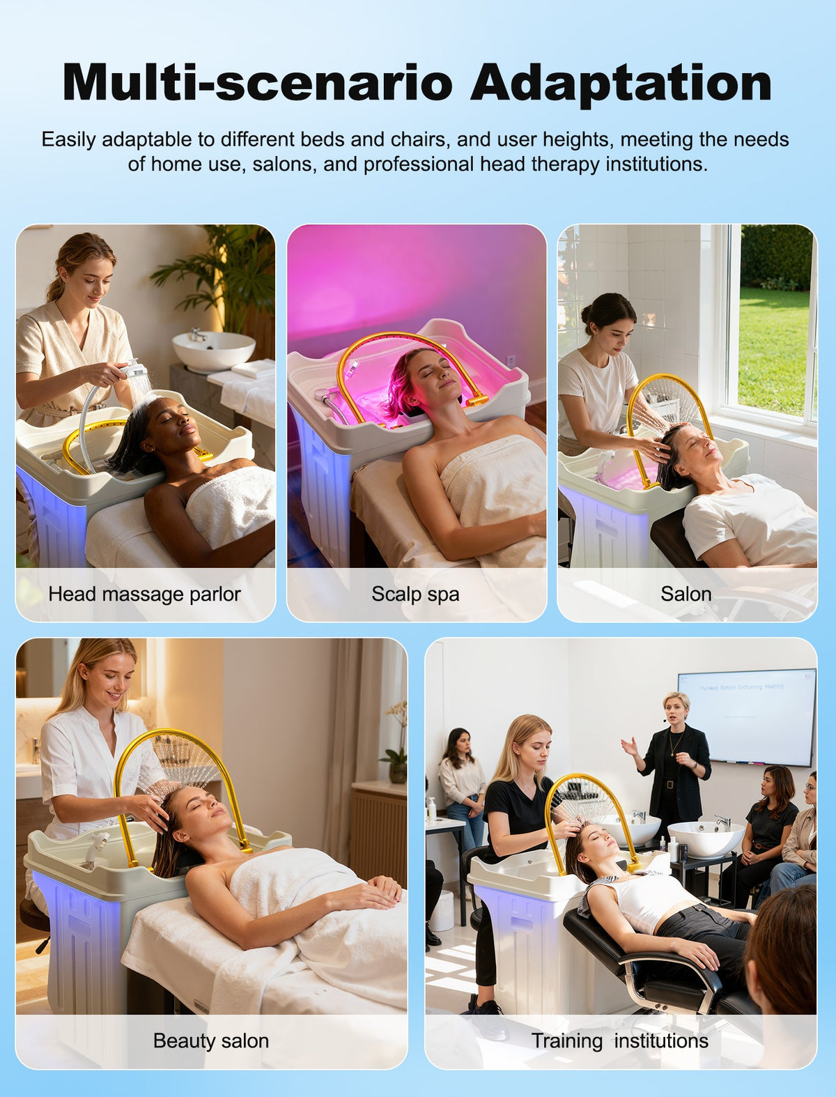 TooMiMo Touch LED Head Spa Station