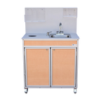 Portable Self-Contained Hand Sanitizing Station HWS-009
