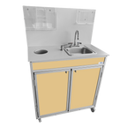 Portable Self-Contained Hand Sanitizing Station HWS-009