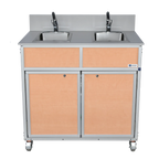 NSF Certified Two Bowl Portable Sink NS-002