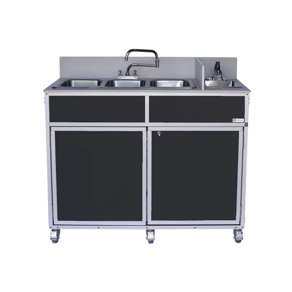 NSF Certified Portable Four Basin Handwashing Sink NS-004