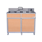 NSF Certified Portable Four Basin Handwashing Sink NS-004