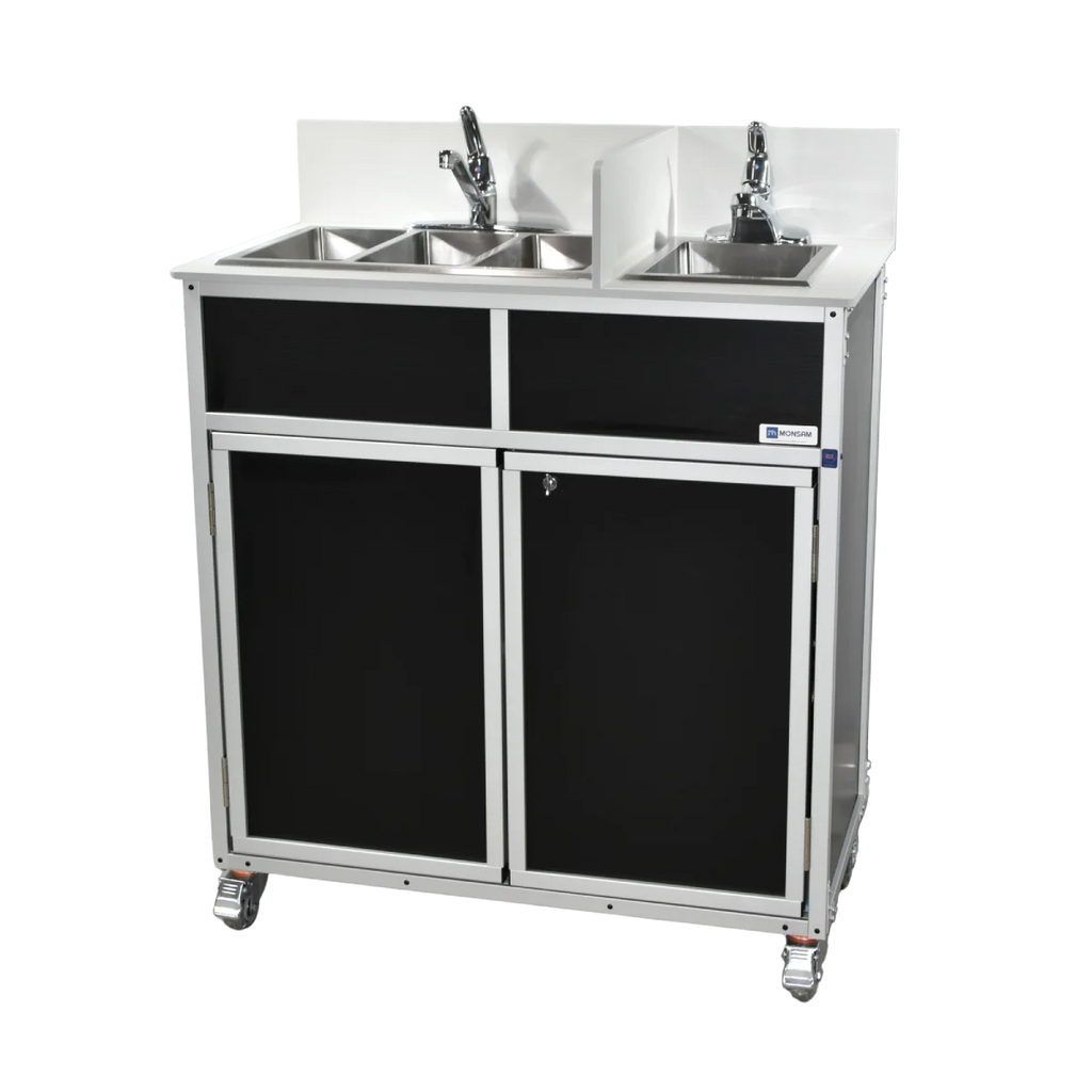 Portable Compact Four Compartment Sink NS-004S