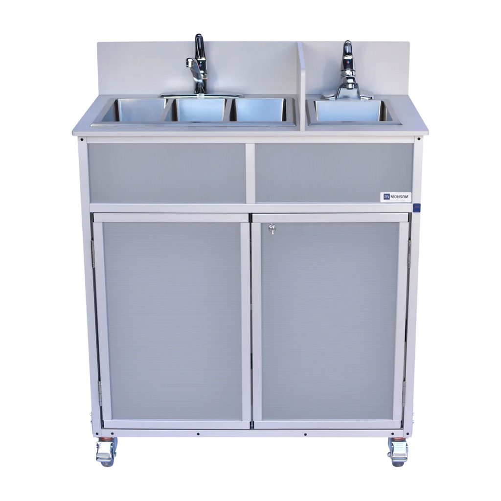 Portable Compact Four Compartment Sink NS-004S