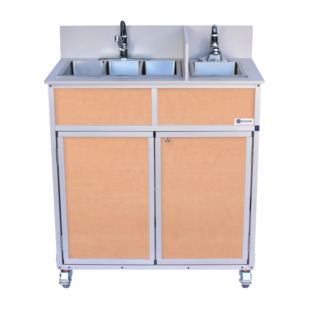 Portable Compact Four Compartment Sink NS-004S