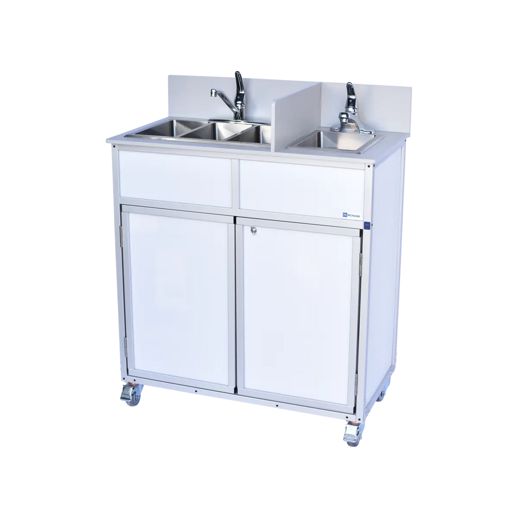 Portable Compact Four Compartment Sink NS-004S