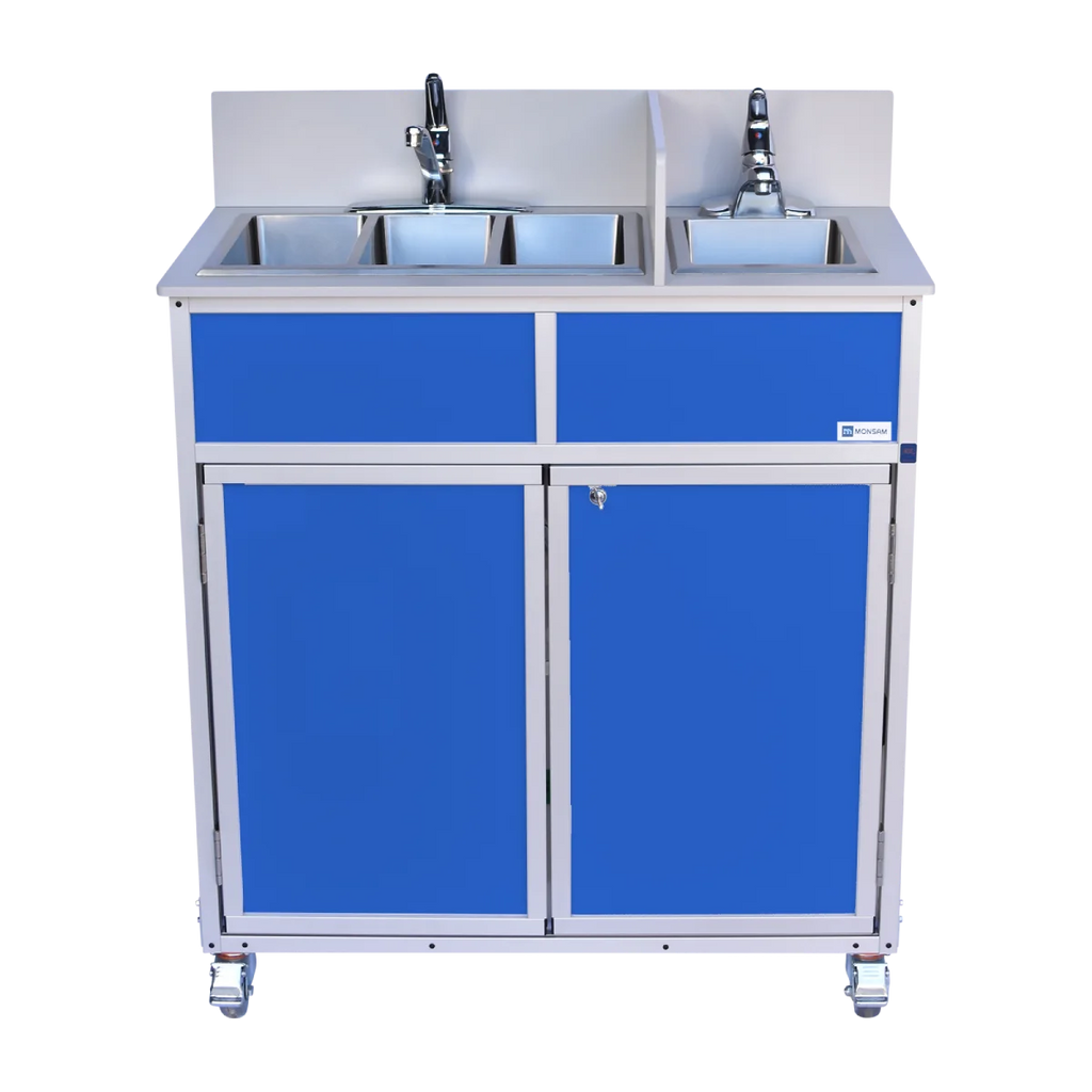Portable Compact Four Compartment Sink NS-004S