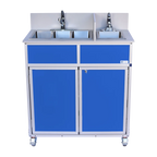 Portable Compact Four Compartment Sink NS-004S