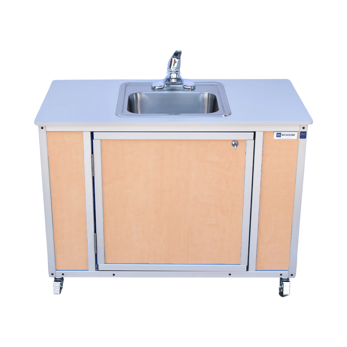 NSF Certified 25″ High Single-Basin Portable Sink NS-006