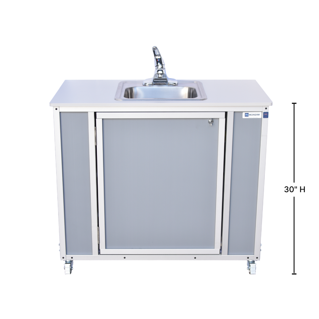 NSF Certified 30″ High Single-Basin Portable Sink NS-007