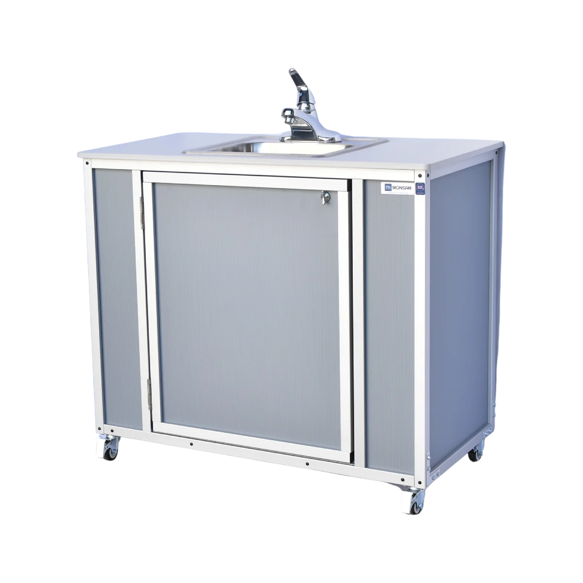 NSF Certified 30″ High Single-Basin Portable Sink NS-007