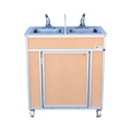 NSF Certified Double Basin Utensil Washing Portable Sink NS-009D