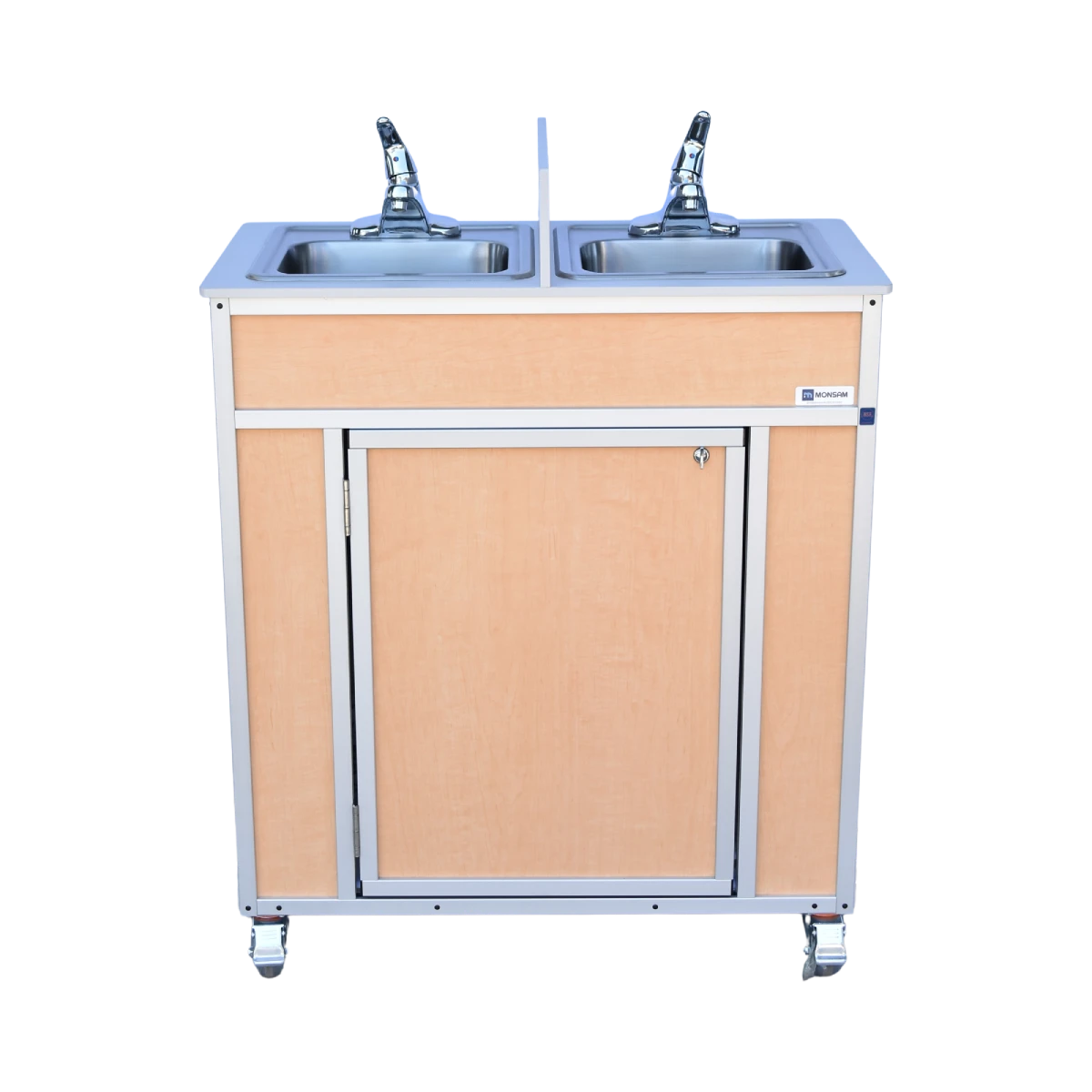 NSF Certified Double Basin Utensil Washing Portable Sink NS-009D