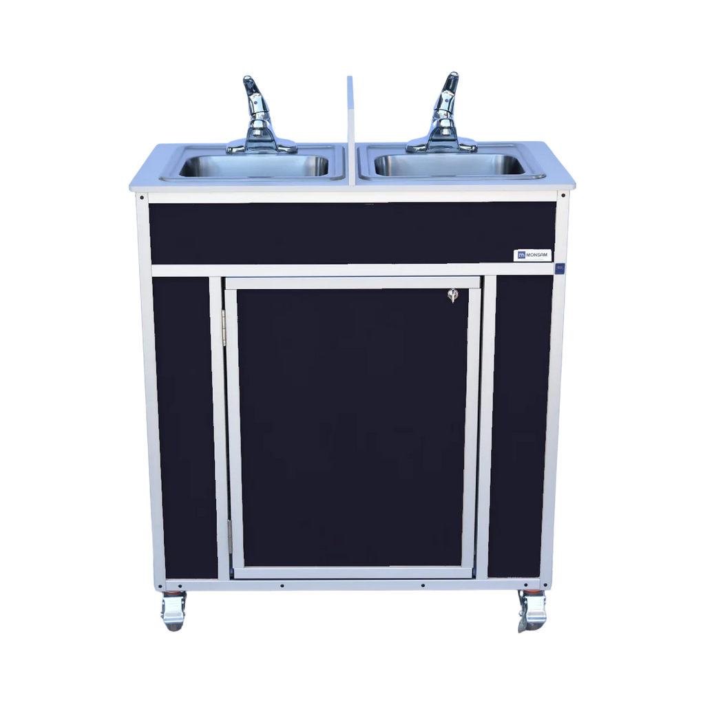 NSF Certified Double Basin Utensil Washing Portable Sink NS-009D
