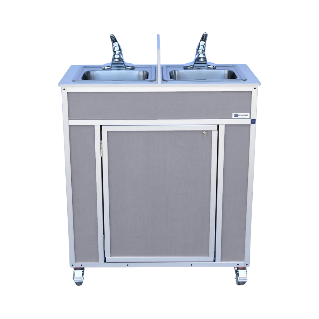 NSF Certified Double Basin Utensil Washing Portable Sink NS-009D