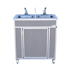 NSF Certified Double Basin Utensil Washing Portable Sink NS-009D