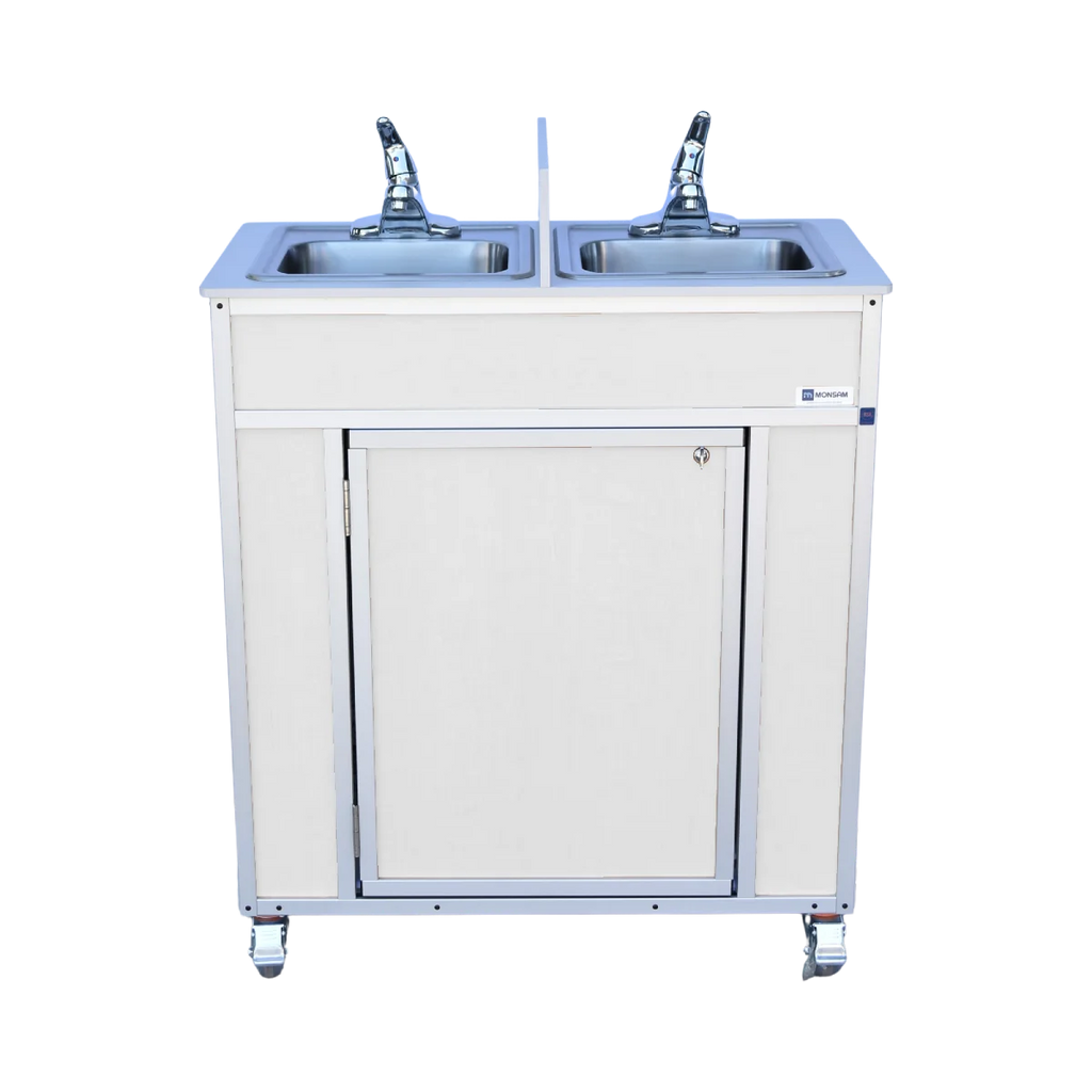 NSF Certified Double Basin Utensil Washing Portable Sink NS-009D