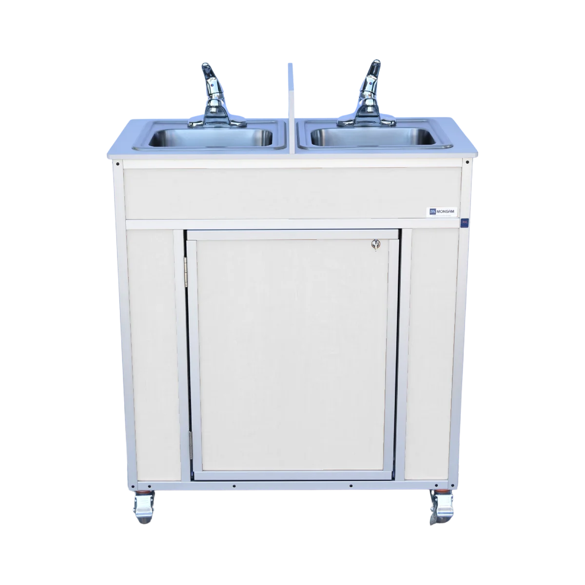 NSF Certified Double Basin Utensil Washing Portable Sink NS-009D