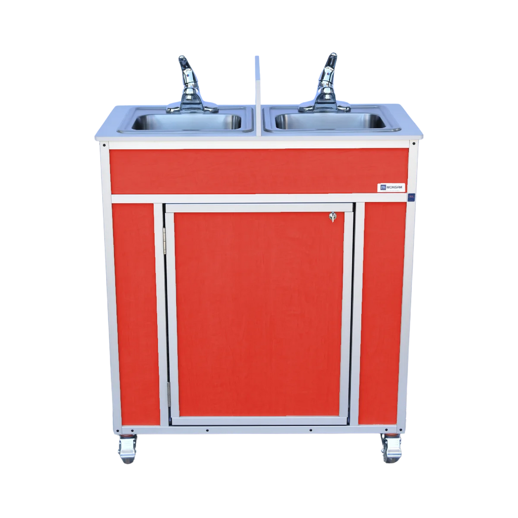 NSF Certified Double Basin Utensil Washing Portable Sink NS-009D