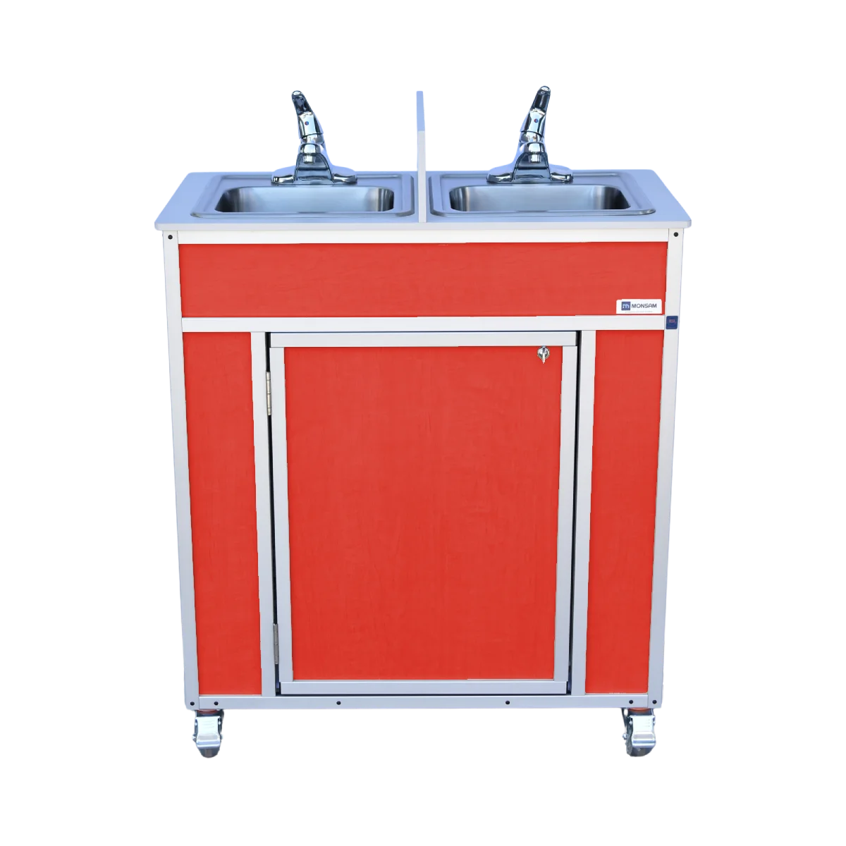 NSF Certified Double Basin Utensil Washing Portable Sink NS-009D