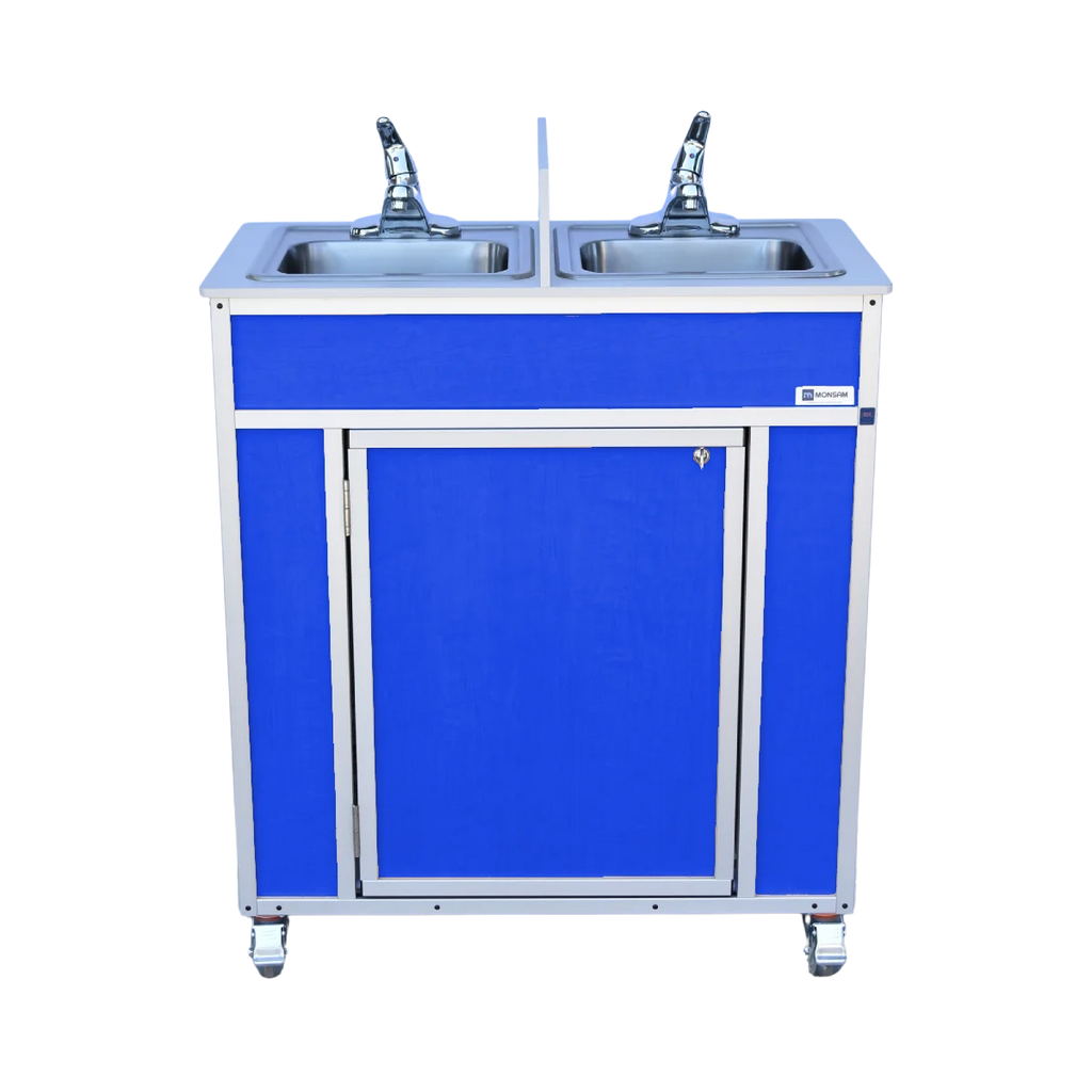 NSF Certified Double Basin Utensil Washing Portable Sink NS-009D