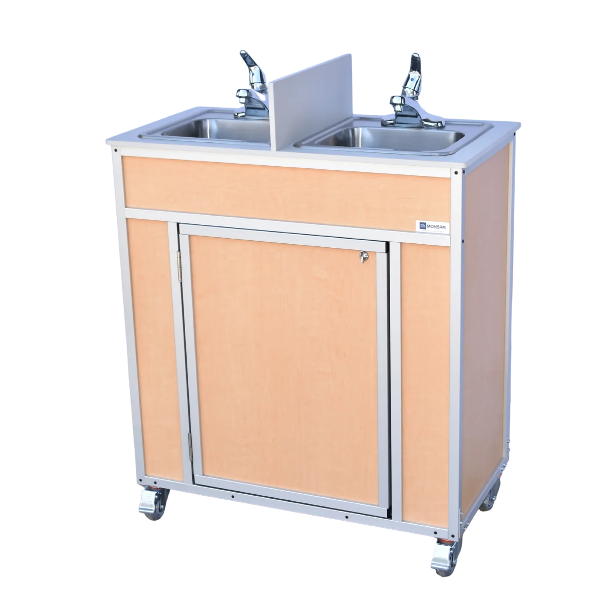 NSF Certified Double Basin Utensil Washing Portable Sink NS-009D