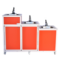 Three Level Portable Sink PSE-0123