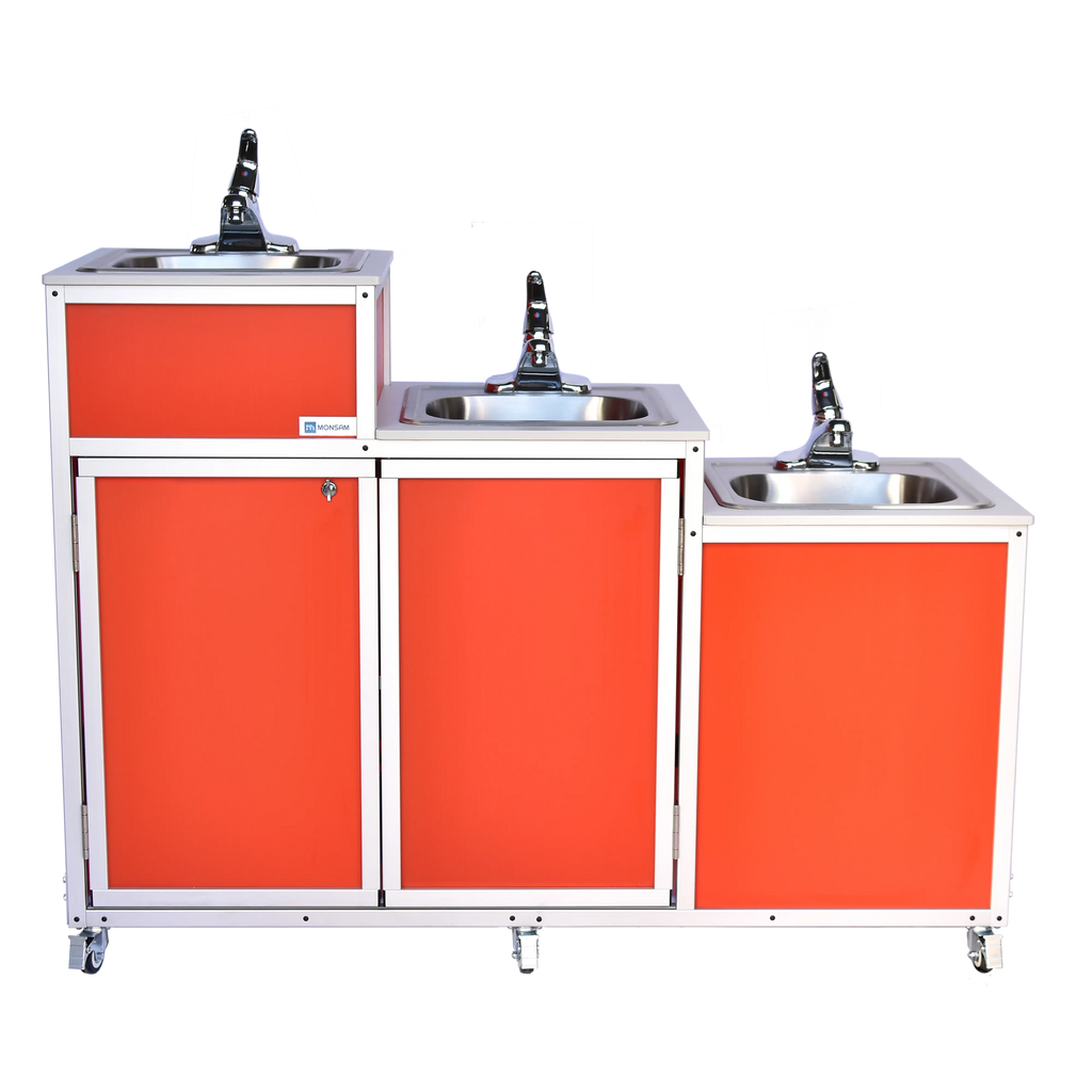 Three Level Portable Sink PSE-0123
