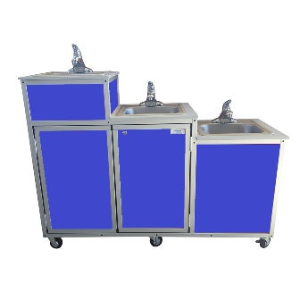 Three Level Portable Sink PSE-0123