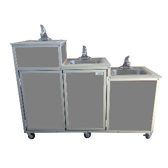 Three Level Portable Sink PSE-0123