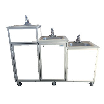 Three Level Portable Sink PSE-0123