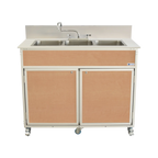 Three Deep Compartment Portable Sink PSE-2003R