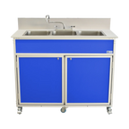 Three Deep Compartment Portable Sink PSE-2003R