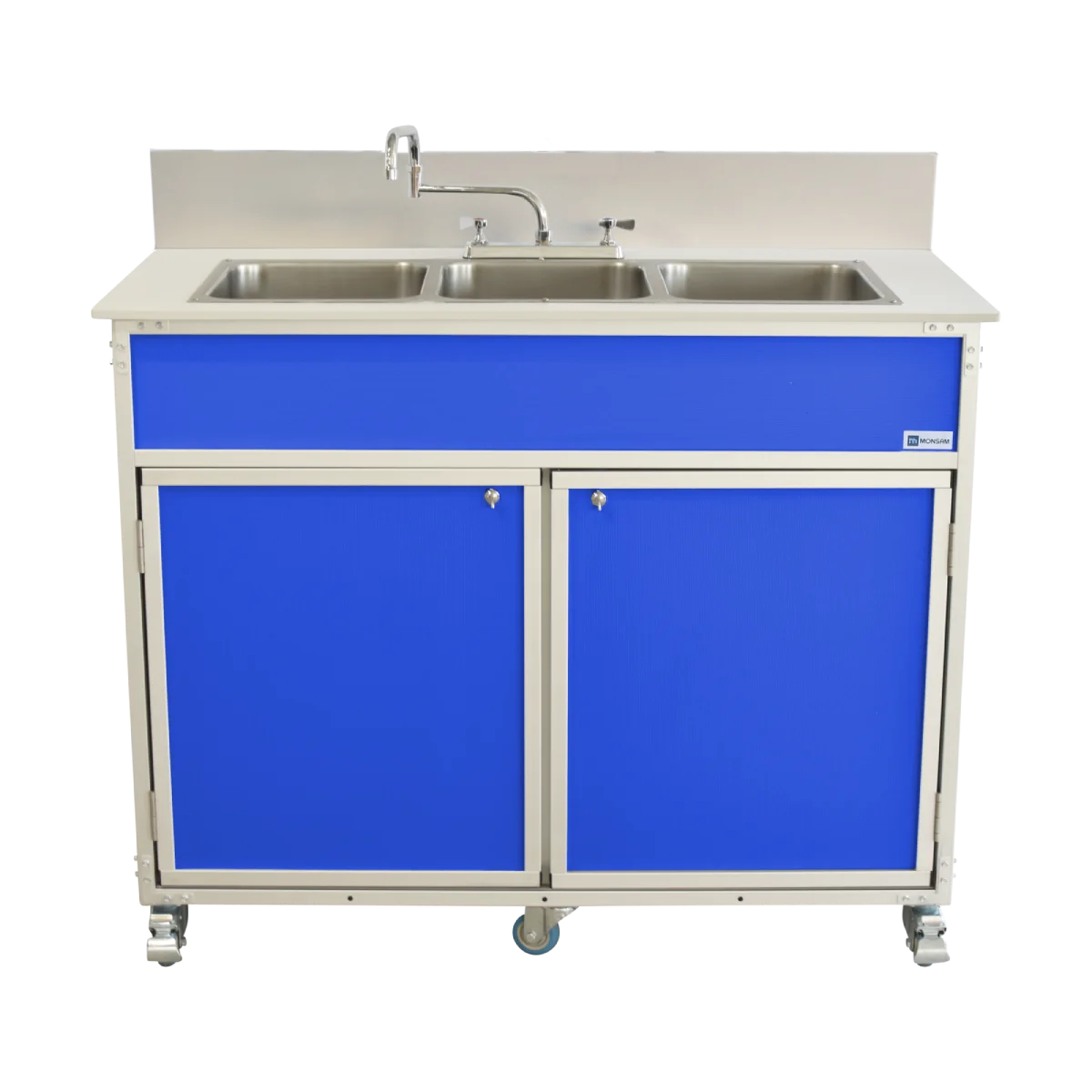 Three Deep Compartment Portable Sink PSE-2003R