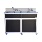 Four Deep Compartment Portable Sink PSE-2004R