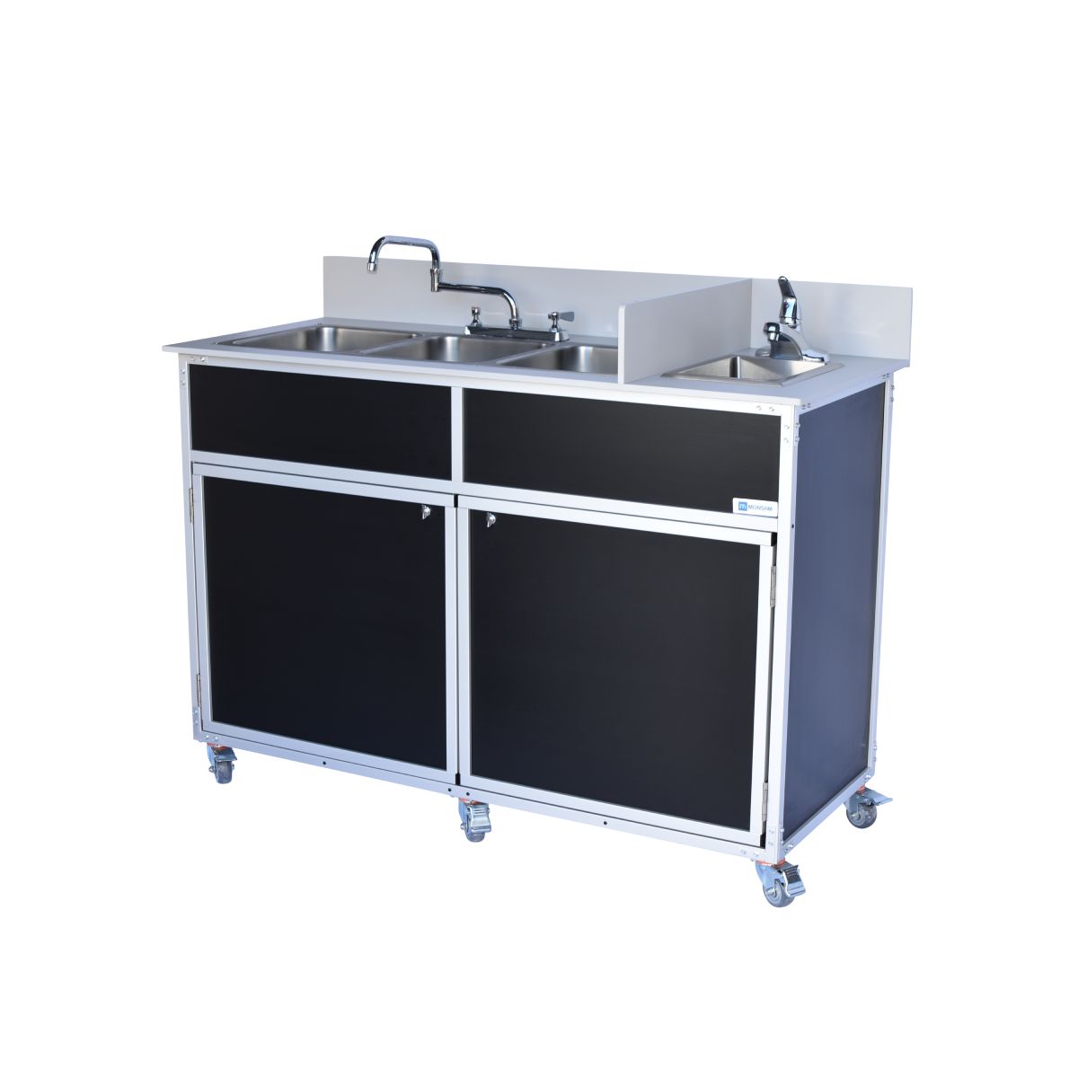 Four Deep Compartment Portable Sink PSE-2004R