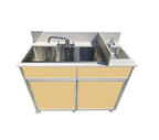 Four Deep Compartment Portable Sink PSE-2004R