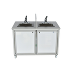 Portable 25″ Double Basin Toddler Sink PSE-2006D