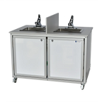 Portable 25″ Double Basin Toddler Sink PSE-2006D