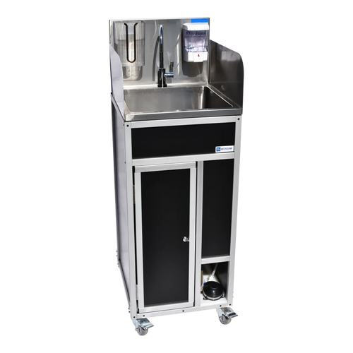 Foot Pump Stainless Steel Portable Sink PSF-101SS