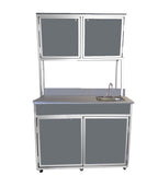 Medical Cabinet With Portable Sink PSM-001