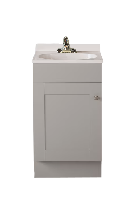 Self Contained Sink w/ Cultured Marble Top PSW-009A