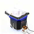 TooMiMo Flow black with steam dome and heater accessory